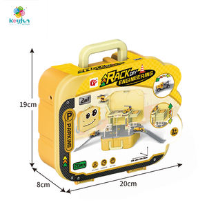 Mini station-service électrique en plastique jouet catapulte piste de voiture de course bricolage ensemble d'aventure enfants semblant jouer jeu Simulation pompe à essence - Product Image 6