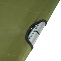 Lit de camping pliable portable HITREE pour l'extérieur, équipement de couchage pour le camping