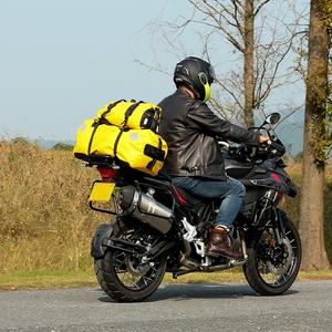 Sac à bagages arrière pour moto, imperméable en PVC, 65L, pour longs trajets, directement de l'usine. - Product Image 4