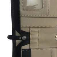 Nueva Carpeta de llaves portátil para propietarios, carpetas de llaves con cremallera para ejecutivos de hoteles, caja de llaves de alquiler de coches