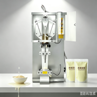 Automatische zakjesverpakkingsapparatuur voor sojamelk, sap, dranken, drinkwater, zakjesvulling, -sealing en vloeistofverpakkingsmachine