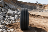 Ban Tubeless As Roda Depan Traktor F2M Tread 10.00-16 TL 11.00-16 TL 10PR Karet Alam Penanganan Stabil untuk Pekerjaan Pertanian