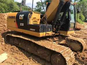 รถขุดตีนตะขาบมือสอง Caterpillar CAT 323D ขนาด 22 ตัน พร้อมชิ้นส่วนสำคัญ เช่น เครื่องยนต์ ปั๊ม และมอเตอร์ยี่ห้อ Cat - Product Image 2
