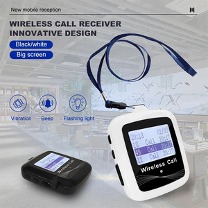 Beeper d'appel sans fil Récepteur de montre étanche pour église Infirmière Café Restaurant Hôpital & Serveurs TABLE RÉSERVÉE Table basse - Product Image 5