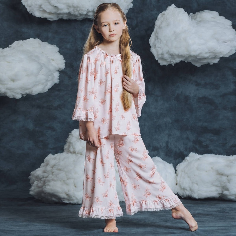 High Quality Viscose Long Sleeves Sleepingwear
