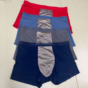 <span class=keywords><strong>Boxer</strong></span> <span class=keywords><strong>Uomo</strong></span> Anti-Radiazioni in Tessuto Traspirante con Fodera in Fibra d'Argento e Modal Spandex Super Confortevole - Product Image 6