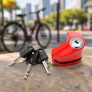 <span class=keywords><strong>Candado</strong></span> <span class=keywords><strong>de</strong></span> <span class=keywords><strong>Freno</strong></span> <span class=keywords><strong>para</strong></span> Bicicleta Jinta con Recubrimiento Antidesvanecimiento <span class=keywords><strong>de</strong></span> Alto Brillo <span class=keywords><strong>para</strong></span> Bicicletas Urbanas, <span class=keywords><strong>para</strong></span> Bloquear en Exteriores en Plazas Comerciales del Centro <span class=keywords><strong>de</strong></span> la Ciudad - Product Image 1