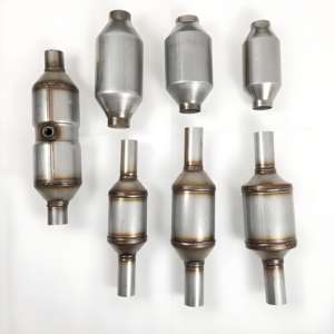 고급 자동차용 스테인리스 세라믹 금속 기판 벌집형 범용 촉매 변환기 - Product Image 2