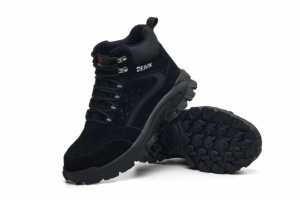 Zapatos de Trabajo Jungle <span class=keywords><strong>Lumberjack</strong></span> Negros de Caña Alta con Puntera de Acero y Suela Antipinchazos para Proteger el Pie - Product Image 6