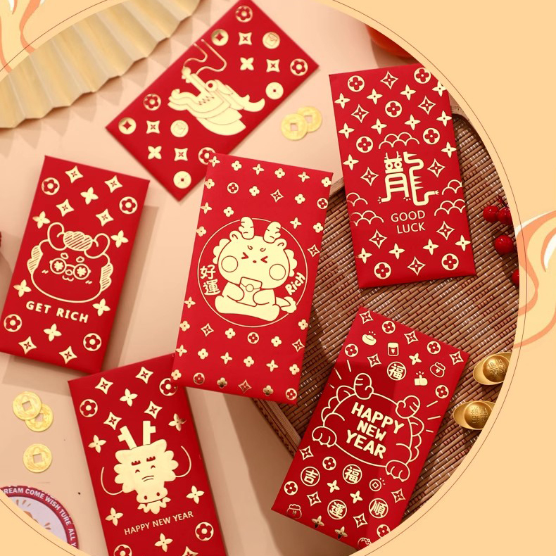 Chinese New Year Custom Logo Red