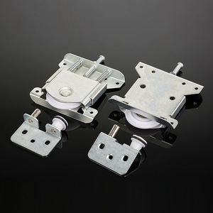 2 miếng trượt con lăn cửa tủ quần áo, hướng dẫn vận động viên tủ quần áo, Castor trượt tủ quần áo Con lăn cửa - Product Image 6