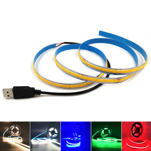 5V COB <span class=keywords><strong>Strip</strong></span> Mềm Linh Hoạt <span class=keywords><strong>LED</strong></span> Tape Bar Ánh Sáng DC5V Powered USB <span class=keywords><strong>LED</strong></span> <span class=keywords><strong>Light</strong></span> Red Blue Green Vàng Trắng Màu Trang Trí Chiếu Sáng - Product Image 5
