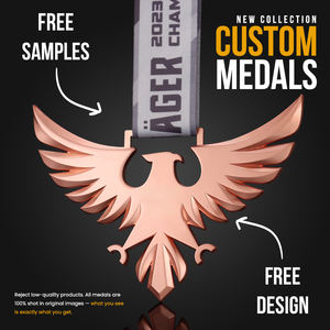 Großhandel Günstige Design Ihre eigene leere Zink legierung 3D Gold Award Marathon Laufen Custom Metal Sport Medaille - Product Image 1