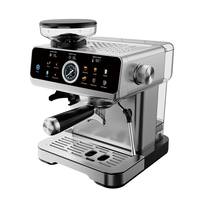 Cafetera Espresso Aifa de 20 Bares, Cafetera Profesional PID, Cafetera Espresso Digital Inteligente con Molinillo