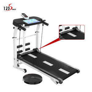 Treadmill mekanis Gym Rueda, Treadmill rumah lari bantalan berjalan multifungsi Manual dapat dilipat dengan perisai 123 - Product Image 1
