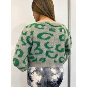 Ensemble de pulls 2 pièces à imprimé léopard pour femme - Product Image 2