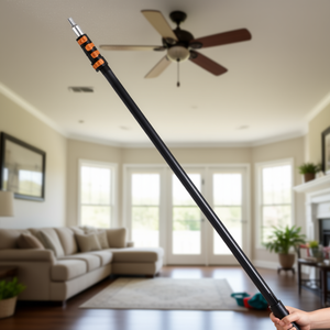 Perche télescopique Db de 7 à 30 pieds en acier inoxydable pour le nettoyage domestique, la peinture et le dépoussiérage - Product Image 2