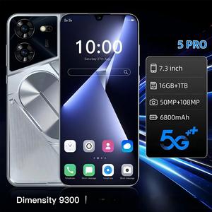 Smartphone <span class=keywords><strong>5</strong></span> Pro in Offerta, Schermo da <span class=keywords><strong>7</strong></span>.3", 16G+1TB, Telefono Android Economico GSM con Sblocco Facciale - Product Image 4