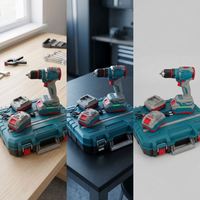 Perceuse à percussion sans fil portable 10 mm, outil électrique sans clé, alimenté par batterie, personnalisable OEM