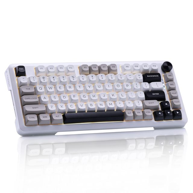 OEM ODM Z82 75 TriMode Wireless Mechanical Keyboard HotSwap Gasket RGB Knob