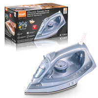 Fer à vapeur électrique domestique RAF R.1385 avec semelle en céramique et fonction vapeur verticale pour l'entretien des vêtements à domicile