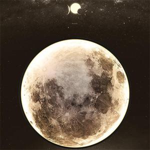 Lámpara de Pared LED de 24-100 cm, Iluminación Interior con Forma de Luna para Dormitorio, Sala de Estar, Decoración del Hogar, Lámpara de Techo con Brillo Nocturno - Product Image 5