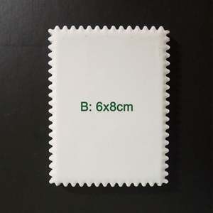 Imán de nevera de cerámica en blanco personalizado UV, recuerdo, venta al por mayor de fábrica - Product Image 2