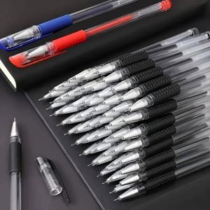 Lot de 12 stylos gel à encre carbone 0,5 mm style européen, pointe fine noire, pour signature étudiante, essentiel pour la rentrée scolaire - Product Image 3
