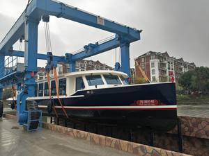 Gru a cavalletto del cantiere navale di sollevamento della barca <span class=keywords><strong>Mobile</strong></span> Rom ascensori da viaggio 80 <span class=keywords><strong>Ton</strong></span> - Product Image 4