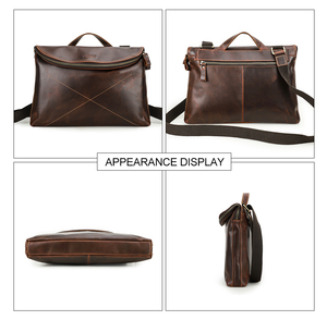 Cartable de luxe personnalisé décontracté de couleur changeante <span class=keywords><strong>pour</strong></span> hommes sac à bandoulière en cuir véritable 13.3 pouces <span class=keywords><strong>sacoche</strong></span> <span class=keywords><strong>pour</strong></span> ordinateur portable sac à main <span class=keywords><strong>pour</strong></span> hommes - Product Image 3