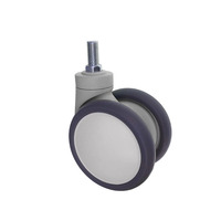 DLPO — roulettes à verrouillage central silencieux, 2 2.5 3 4 5 pouces, accessoire médical et de sécurité, à double roue, pour lit d'hôpital, nouveauté