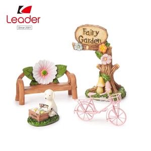 En gros Fée <span class=keywords><strong>Jardin</strong></span> Rose Fleur Maison Miniature Accessoire Ensemble - Product Image 2