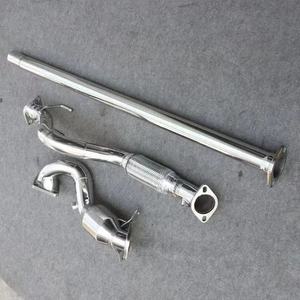 ชุดท่อไอเสียเทอร์โบ SS304 และท่อหน้า เหมาะสำหรับ Volkswagen <span class=keywords><strong>Golf</strong></span> 6 1.6L 1.4T เพิ่มประสิทธิภาพการปรับแต่ง - Product Image 4