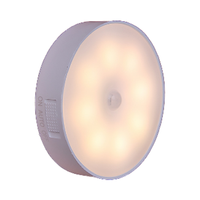 GL-1YK GUANGLI Mini bande lumineuse à capteur de lumière blanche chaude, interrupteur à détecteur de présence humaine, veilleuse pour salon