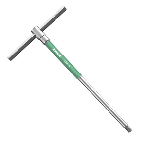 Clé hexagonale en T ZUOKA 10 mm, chromée, en acier au chrome-vanadium, taille métrique, outil de bricolage - Product Image 1