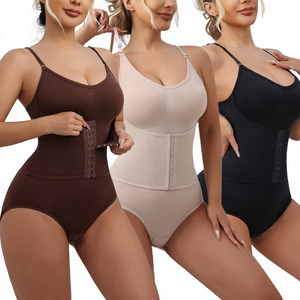 IStapromo Gifts Bodysuit Sexy Booty Tracksuit Shapewear Stretch Back Strap Belly Shorts <b>Workout</b> <b>Jumpsuits</b> for Women - Product Image 1