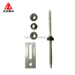 M10 Hanger Bolts Self-Tapping Screw Double Headed Bolt Solar Panel Stainless Steel Bolt