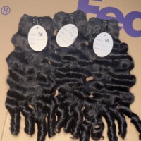 Extensions de Cheveux Humains Bruts 100% Naturels Non Traités, Bundles de Cheveux Remy, Boucles Birmanes et Indiennes, Cuticules Entièrement Alignées, Prix de Gros