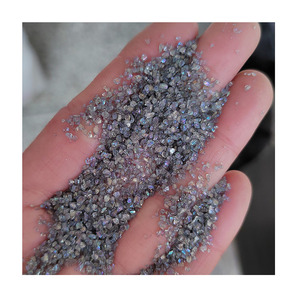 Cristales Transparentes al por Mayor, Vidrio Triturado, Piedras Irregulares, Lentejuelas Gruesas, Escamas Iridiscentes para Manualidades con Resina Epoxi, Arte de Uñas, 450G - Product Image 4