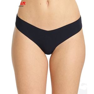 Venta al por mayor OEM <span class=keywords><strong>Microfibra</strong></span> Low Rise Nylon One Piece Ropa interior sin costuras Bragas de las mujeres - Product Image 1