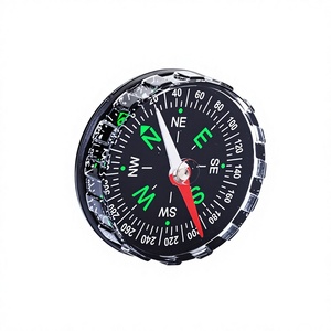 KS <b>Compass</b> 45mm Diameter Outdoor Handheld Plastic Bilingual Chinese English <b>Navigation</b> Tool - Product Image 1