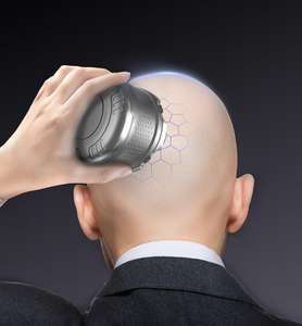 ANBOLIFE 2025 Nueva cortadora de pelo eléctrica con cabeza desmontable impermeable para hombres calvos con pantalla LED seca y húmeda para hombres - Product Image 5