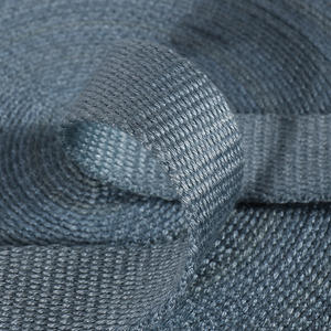 Персонализированная тканая лента из бамбукового волокна, хлопчатобумажная тесьма для обуви, сумки, аксессуары с шелкографической печатью, логотип - Product Image 4