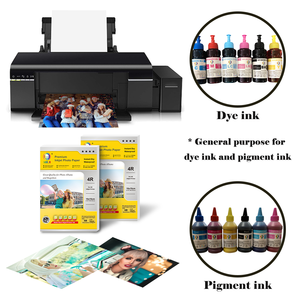 M R.R Papel fotográfico de inyección de tinta de brillo satinado RC recubierto de resina 100 hojas 260gsm 3R 4R 5R - Product Image 5