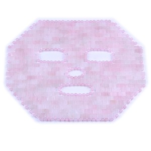Masque facial en quartz œil de tigre, outil de massage pour les soins de la peau, pour les <span class=keywords><strong>yeux</strong></span> gonflés, la tension, le stress, la relaxation, le spa, le <span class=keywords><strong>yoga</strong></span>, la méditation - Product Image 6