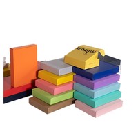 Boîte cadeau avion triple couche extra-résistante double face colorée avec fermeture magnétique personnalisable en stock style Instagram