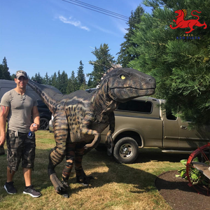 Disfraz de Dinosaurio de Tamaño Real para Niños, para Uso en Interiores y Exteriores, Parques de Aventuras y Centros Comerciales - Product Image 1
