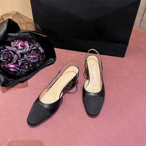 Zapatos de Mujer de Primavera, Zapatos de Tacón Medio para Mujer, Sandalias de Lujo para Mujer, Zapatos de Tacón Elegantes y Sexys para Mujer, Sandalias de Moda - Product Image 5