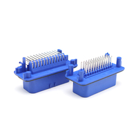 776163-5 Connecteur électronique de type broche pour montage sur carte PCB automobile, série AMP, 35 broches, pour faisceau de câblage