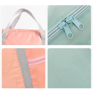 Waterproof travel bag, men's and women's travel bag, <b>trolley</b> case, shoulder bag, <b>foldable</b> luggage bag, large capacity organizer - Product Image 4